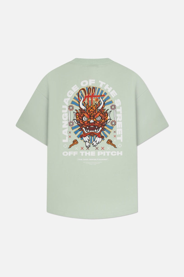 DRAGON OVERSIZED TEE | MINT