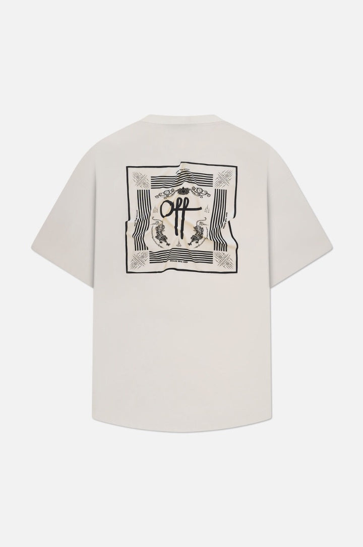 TEMPLE OVERSIZED TEE | OFF-WHITE