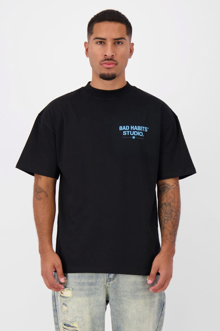 BAD HABITS STUDIO. T-SHIRT | BLACK