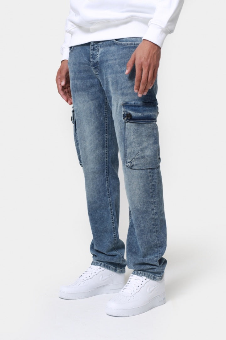 Cargo Jeans | Sandwash