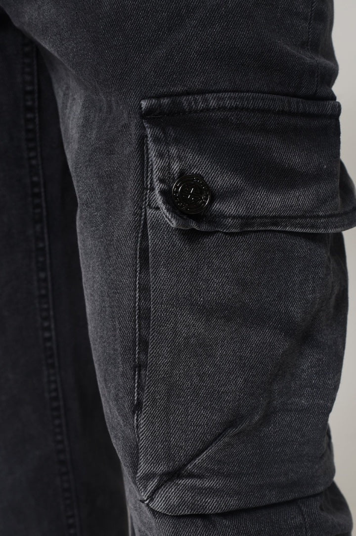 Cargo Jeans | Dark Grey