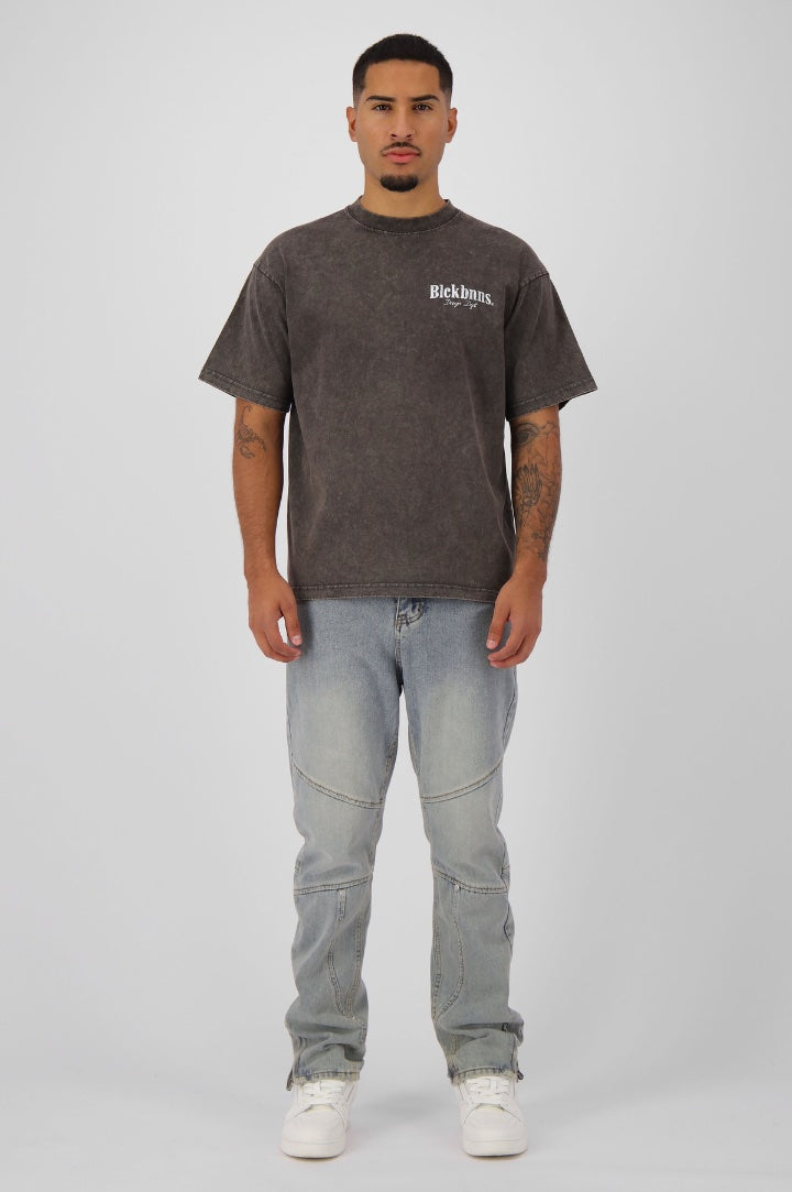 BRUSH T-SHIRT | GREY