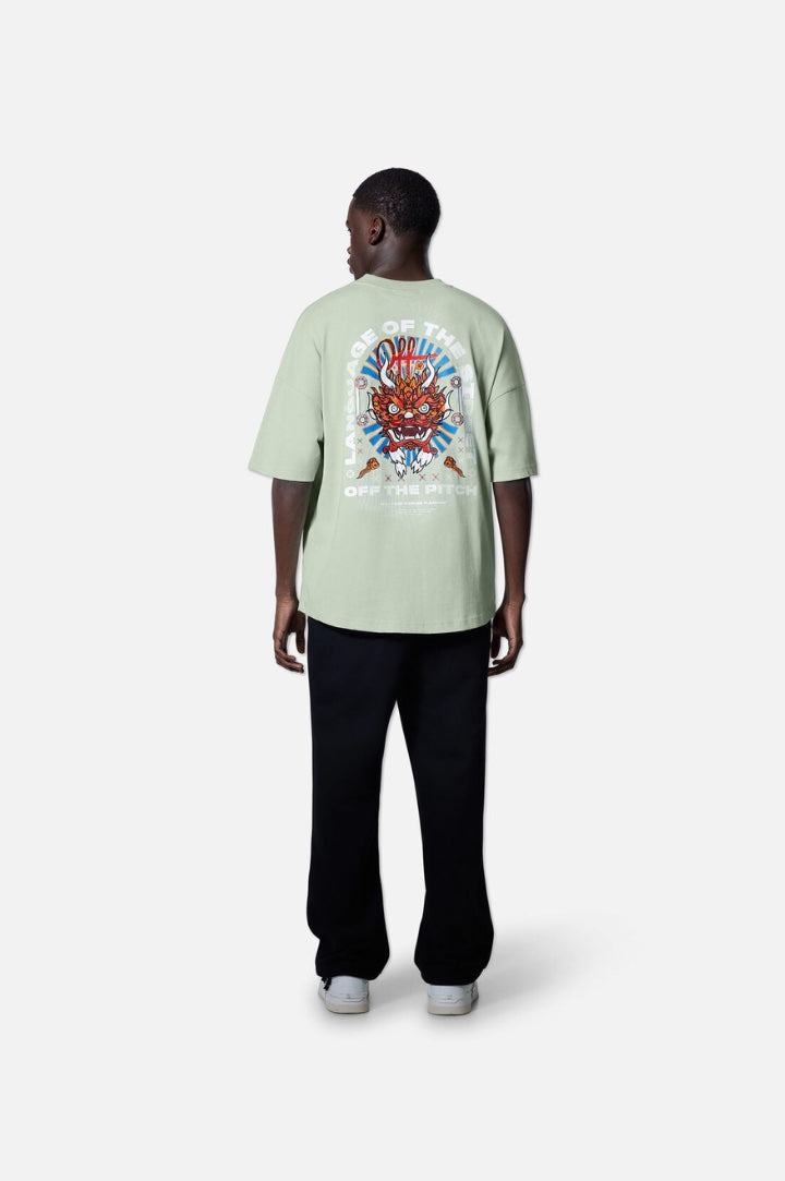 DRAGON OVERSIZED TEE | MINT